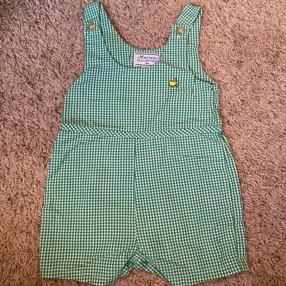 MASTERS 18M snap bottom outfit